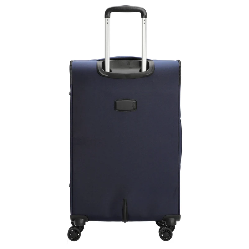 D&N Travel Line 9504 - 4-Rollen-Trolley M 67 cm erw. (navy)