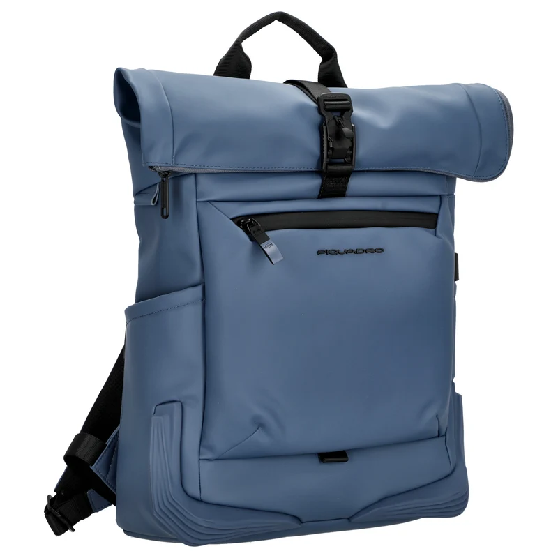 Piquadro Corner - Rolltop Rucksack 15.6" 47 cm (avio)
