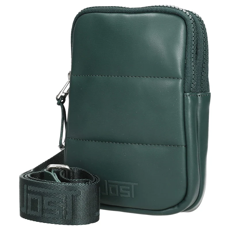 Jost Kaarina - Umhängetasche 16 cm RFID (bottlegreen)