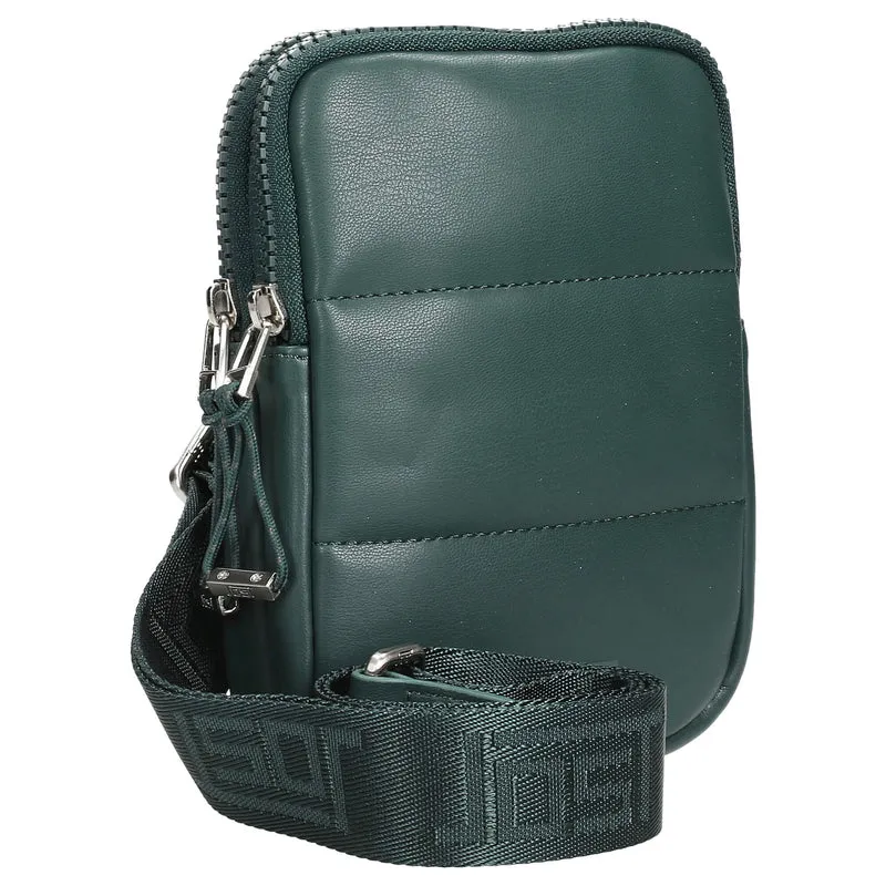 Jost Kaarina - Umhängetasche 16 cm RFID (bottlegreen)