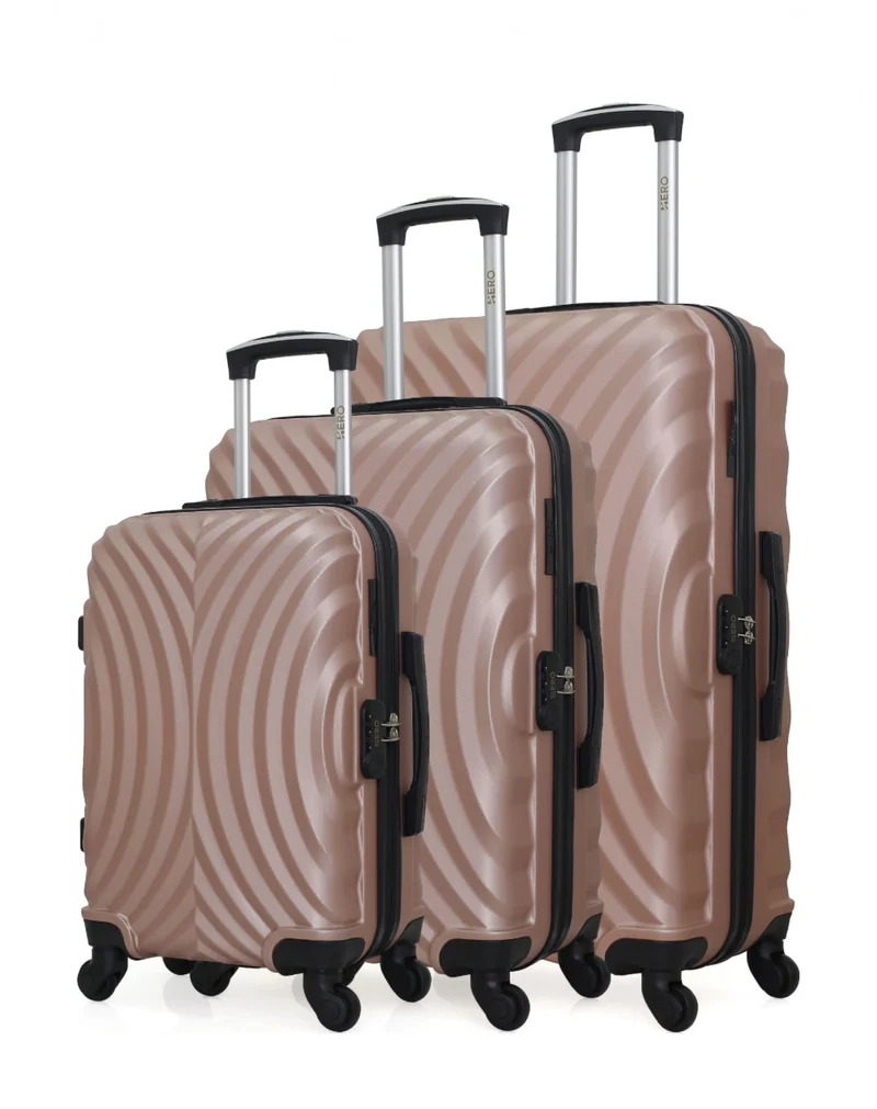 HERO – 3er-Set: Hartschalenkoffer LAGOS
