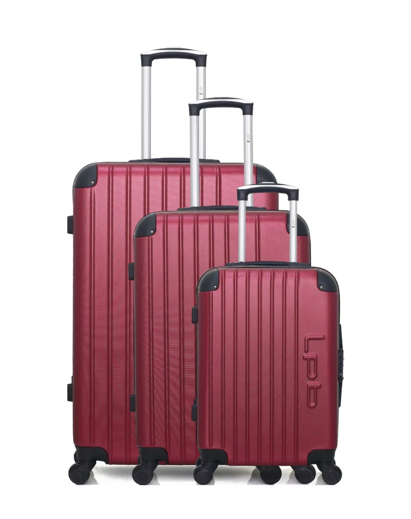 LPB LUGGAGE - 3er-Set: Hartschalenkoffer HAMBOURG