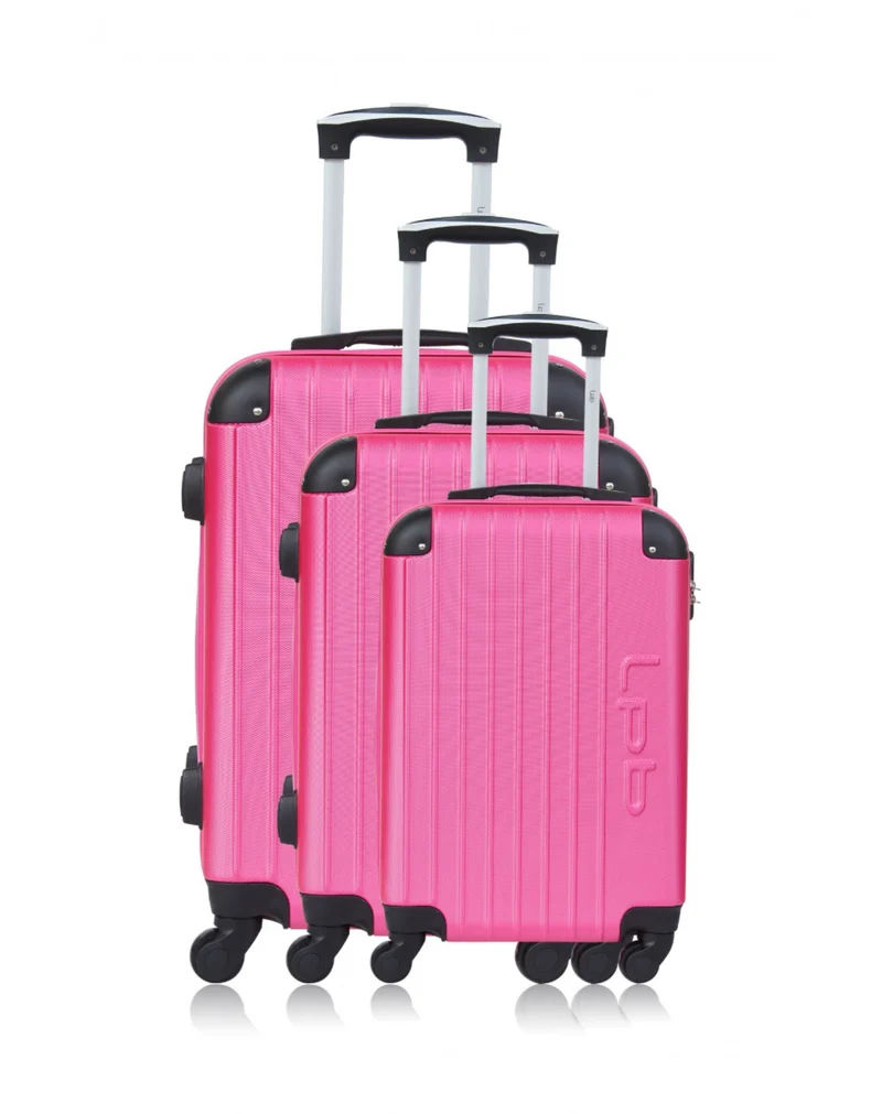 LPB LUGGAGE - 3er-Set: Hartschalenkoffer HAMBOURG
