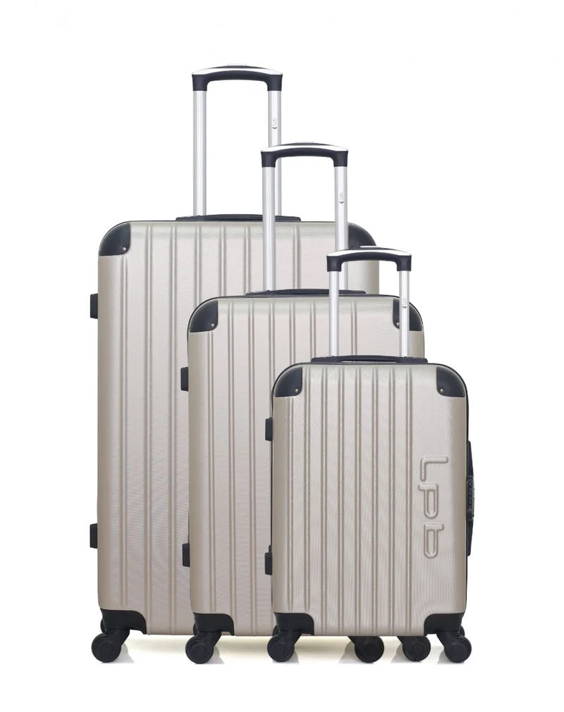 LPB LUGGAGE - 3er-Set: Hartschalenkoffer HAMBOURG