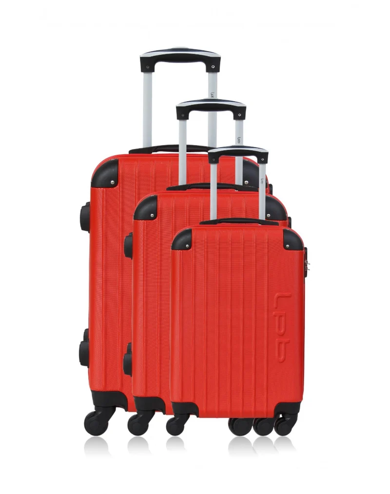 LPB LUGGAGE - 3er-Set: Hartschalenkoffer HAMBOURG
