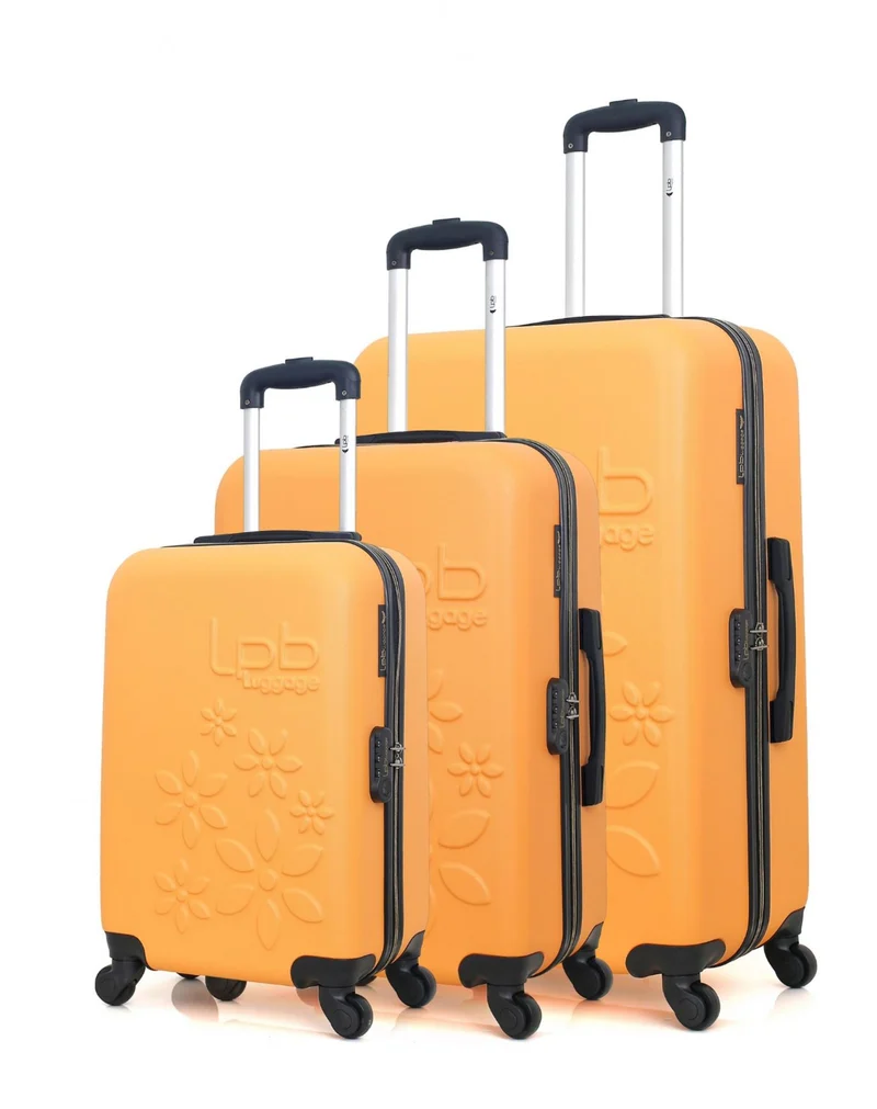 LPB LUGGAGE - 3er-Set: Hartschalenkoffer ELEONOR