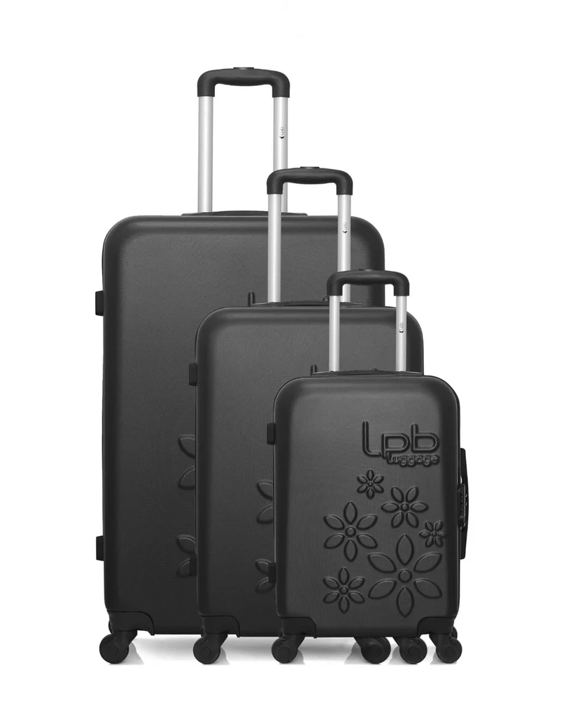 LPB LUGGAGE - 3er-Set: Hartschalenkoffer ELEONOR