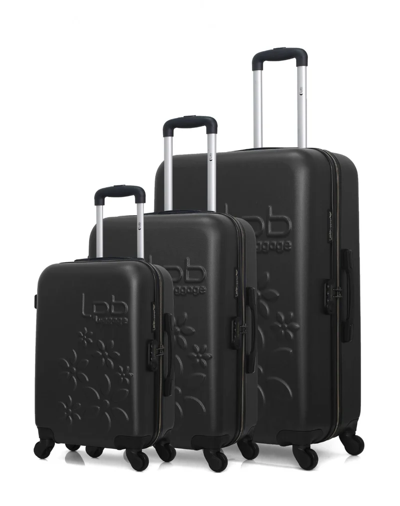 LPB LUGGAGE - 3er-Set: Hartschalenkoffer ELEONOR