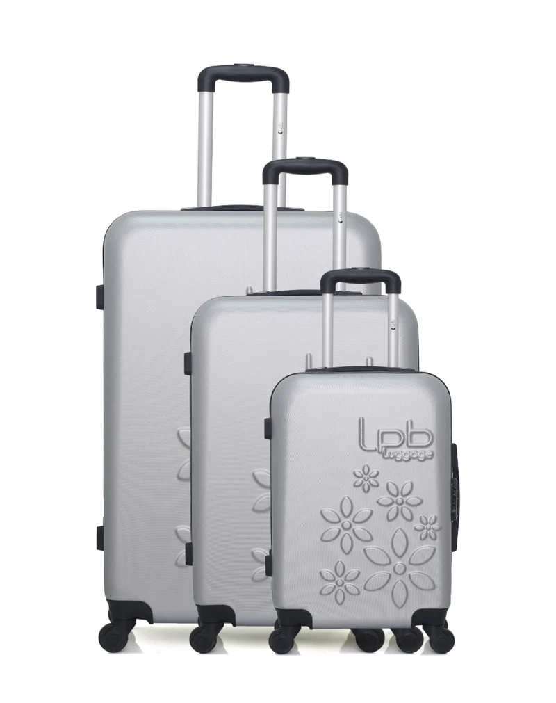 LPB LUGGAGE - 3er-Set: Hartschalenkoffer ELEONOR