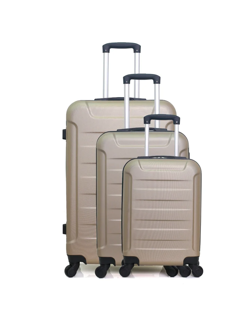 WAVE PARIS - 3er-Set: Hartschalenkoffer ELBE-A