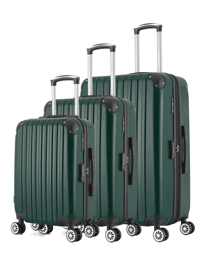 WAVE PARIS - 3er-Set: Hartschalenkoffer DENALI-B