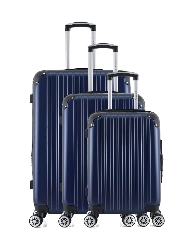 WAVE PARIS - 3er-Set: Hartschalenkoffer DENALI-B
