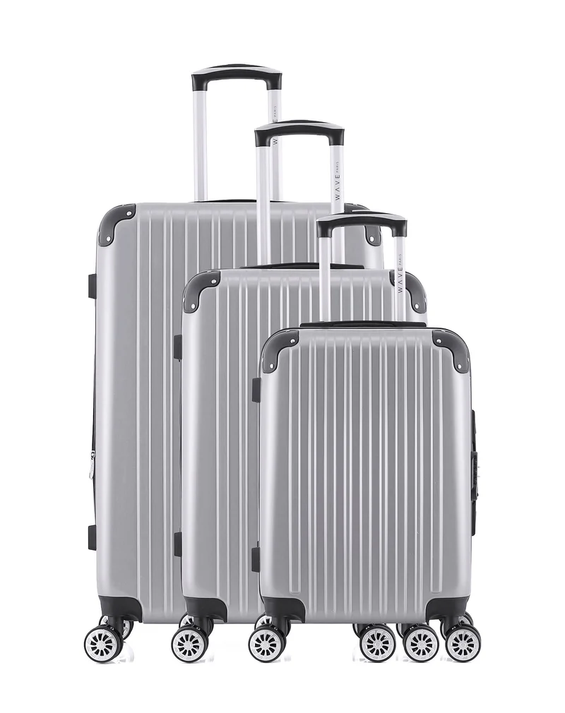 WAVE PARIS - 3er-Set: Hartschalenkoffer DENALI-B