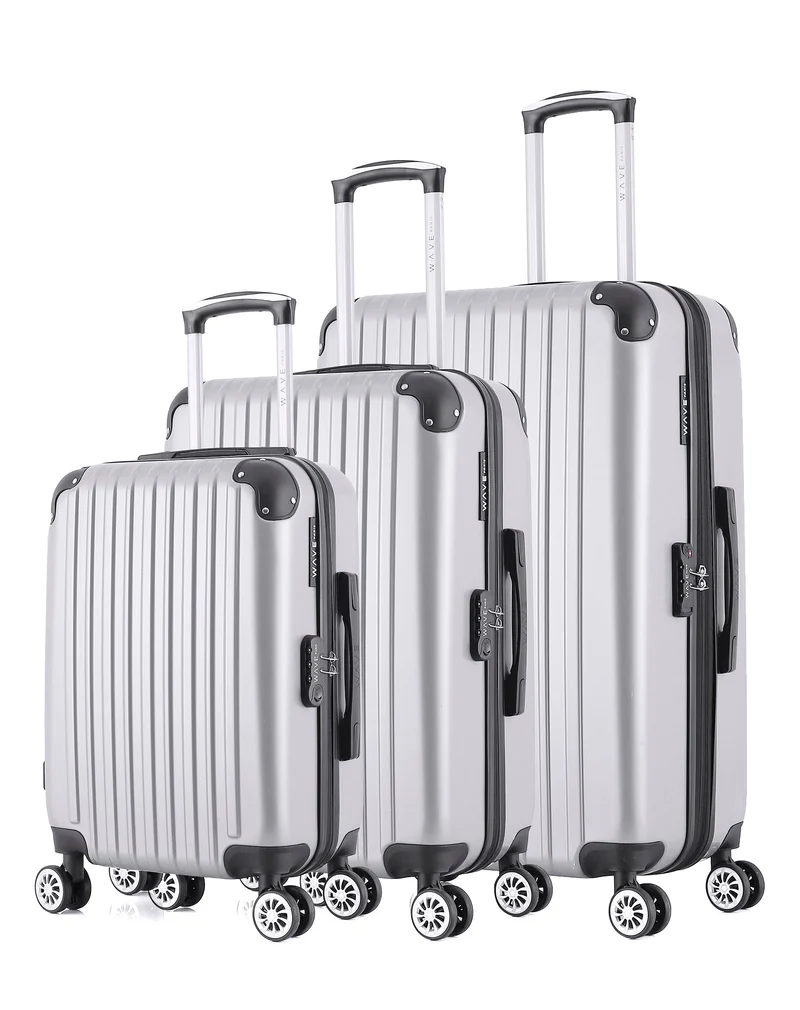 WAVE PARIS - 3er-Set: Hartschalenkoffer DENALI-B