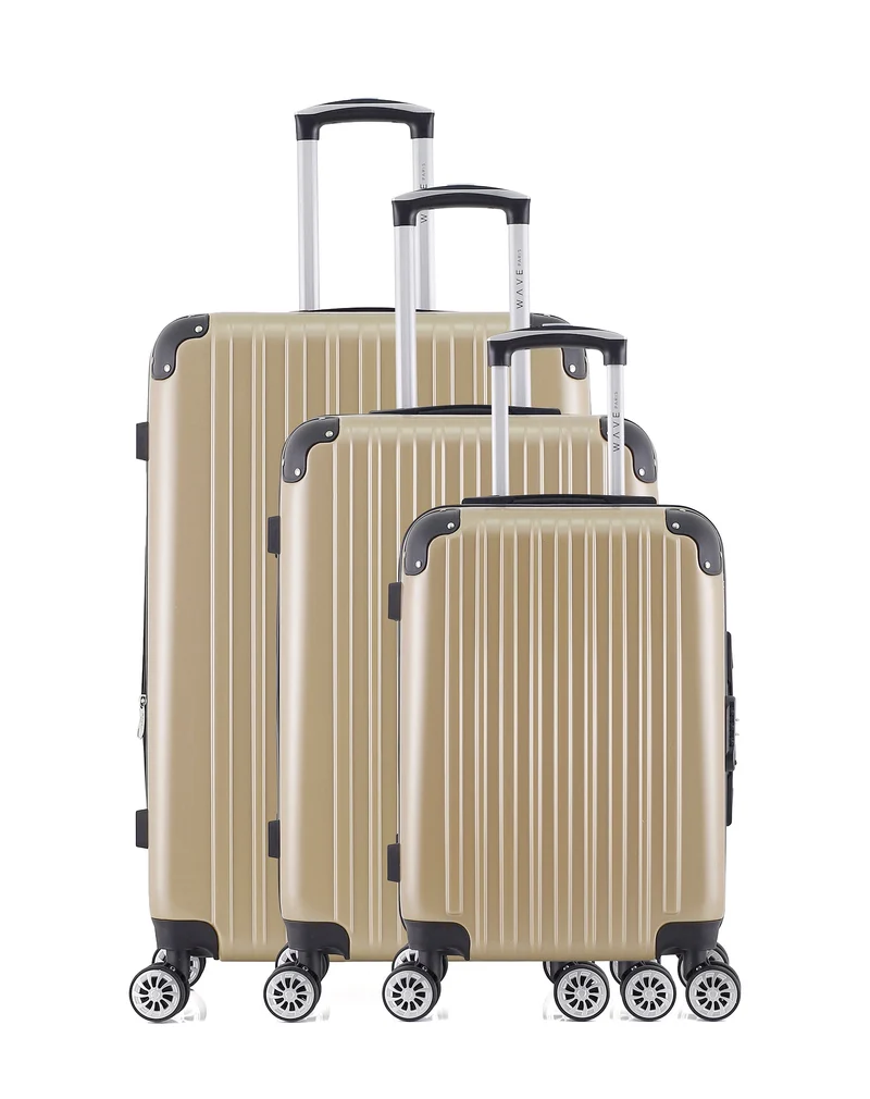 WAVE PARIS - 3er-Set: Hartschalenkoffer DENALI-B