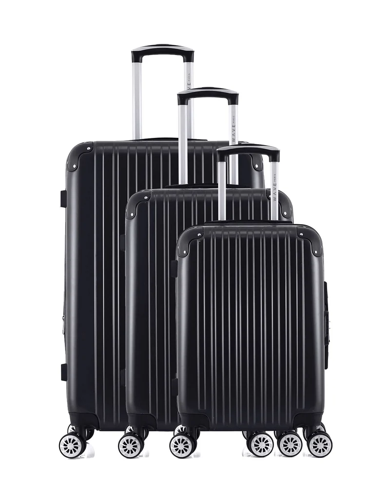 WAVE PARIS - 3er-Set: Hartschalenkoffer DENALI-B