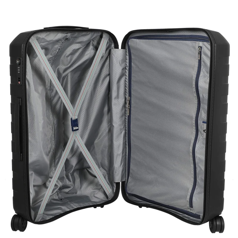Roncato Box Sport 2.0 - 4-Rollen-Trolley M 69 cm (nero/nero)