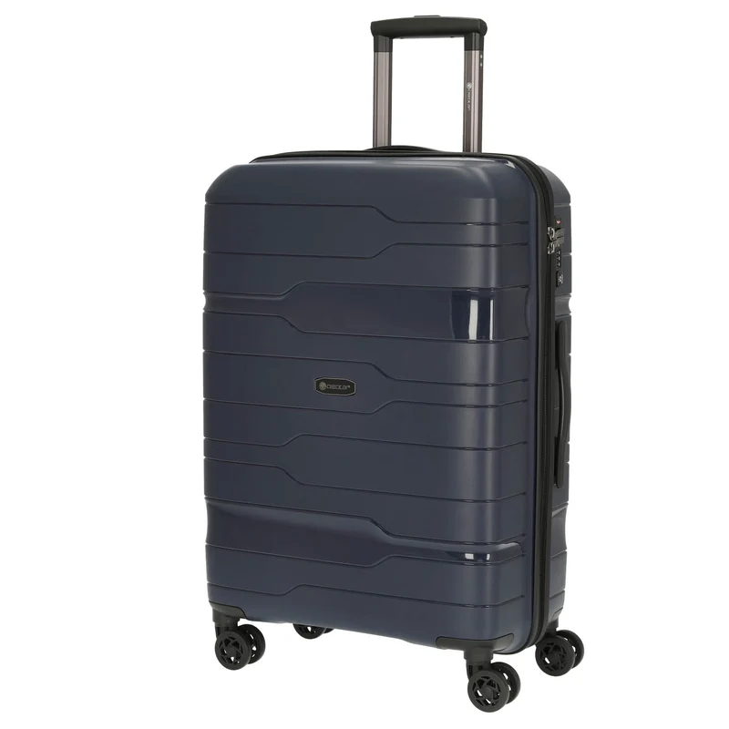 CHECK.IN Memphis - 4-Rollen-Trolley 67 cm (blau)