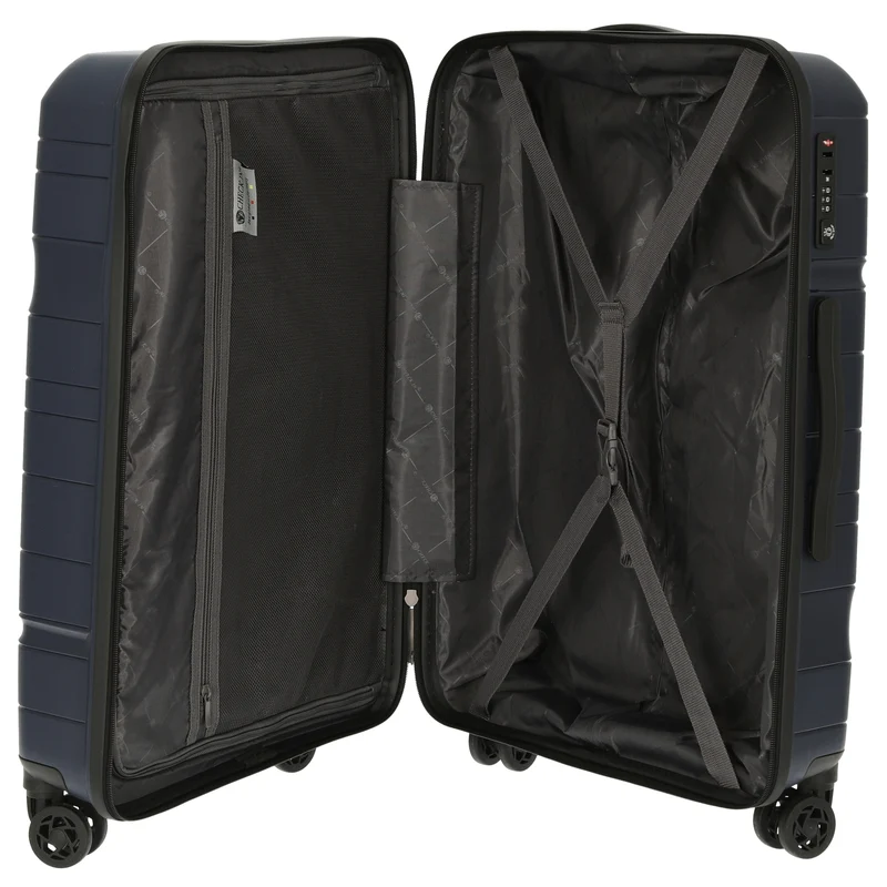 CHECK.IN Memphis - 4-Rollen-Trolley 67 cm (blau)