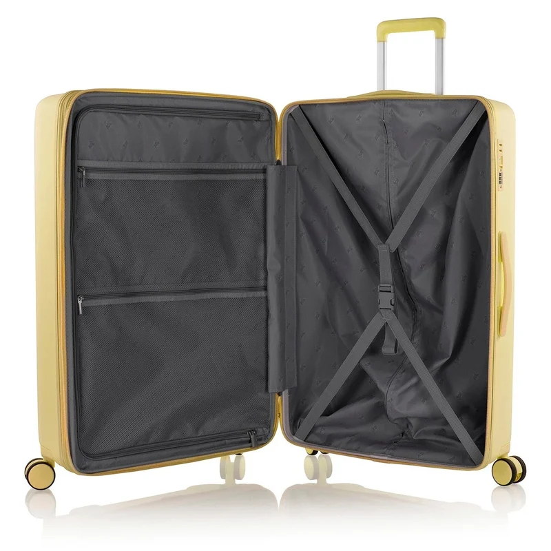 Heys Pastel - 4-Rollen-Trolley Set 3tlg. erw. (gelb)