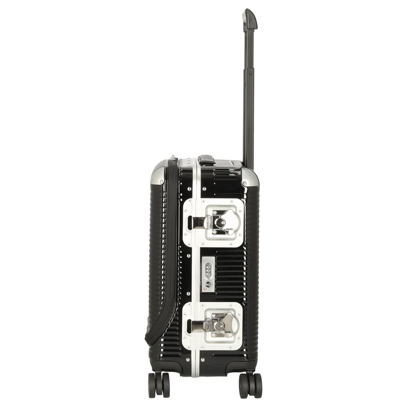 FPM Milano Bank Light Spinner 53 front pocket - 4-Rollen-Kabinentrolley 53 cm (licorice black)