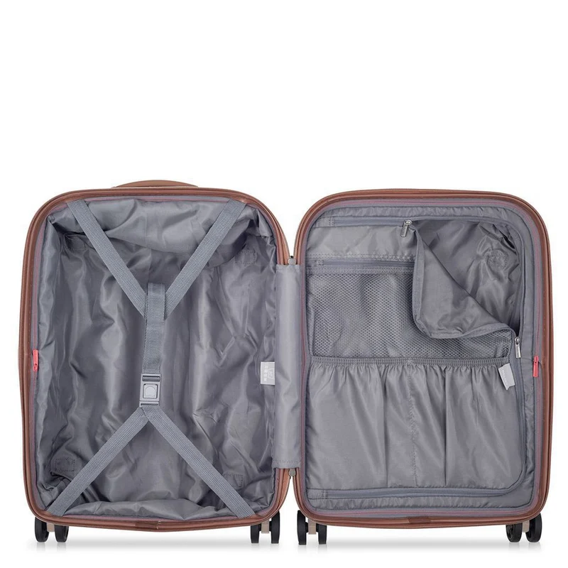 Delsey Paris Carrousel - 4-Rollen-Kabinentrolley Slim line 55 cm (pink)