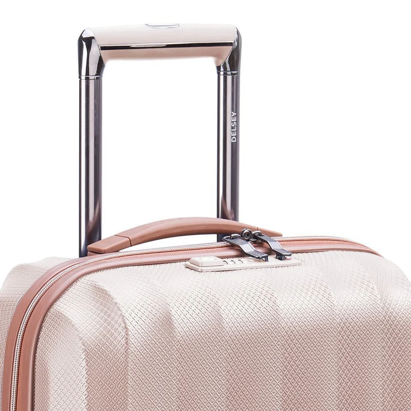 Delsey Paris Carrousel - 4-Rollen-Kabinentrolley Slim line 55 cm (pink)