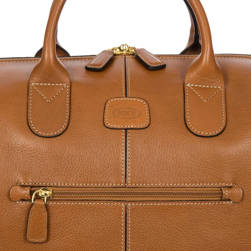 Brics Life Pelle Weekender - Reisetasche 43 cm Leder (cognac)