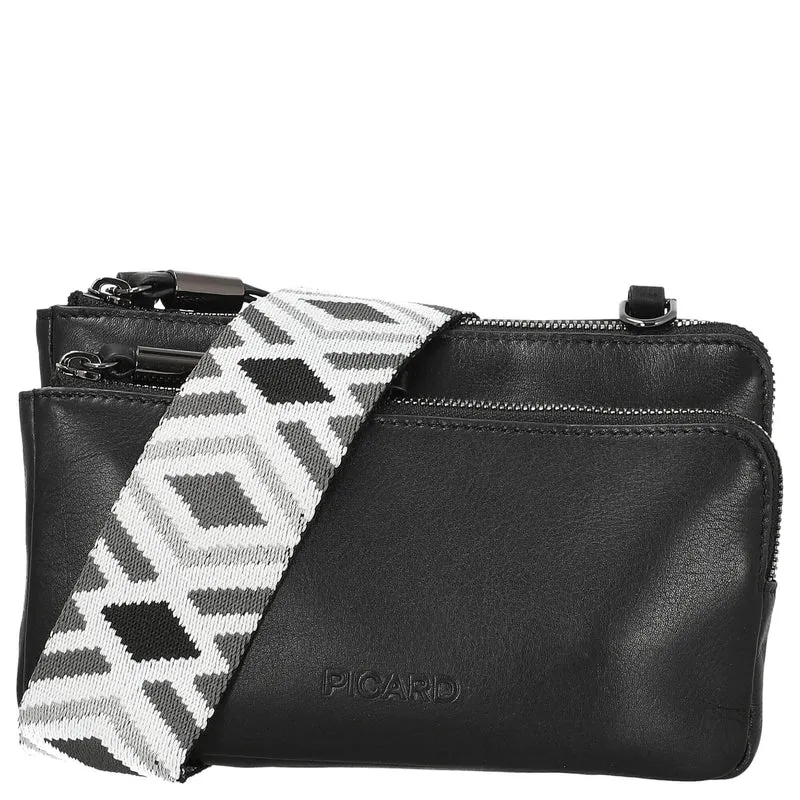Picard Bella - Schultertasche 20 cm (black)