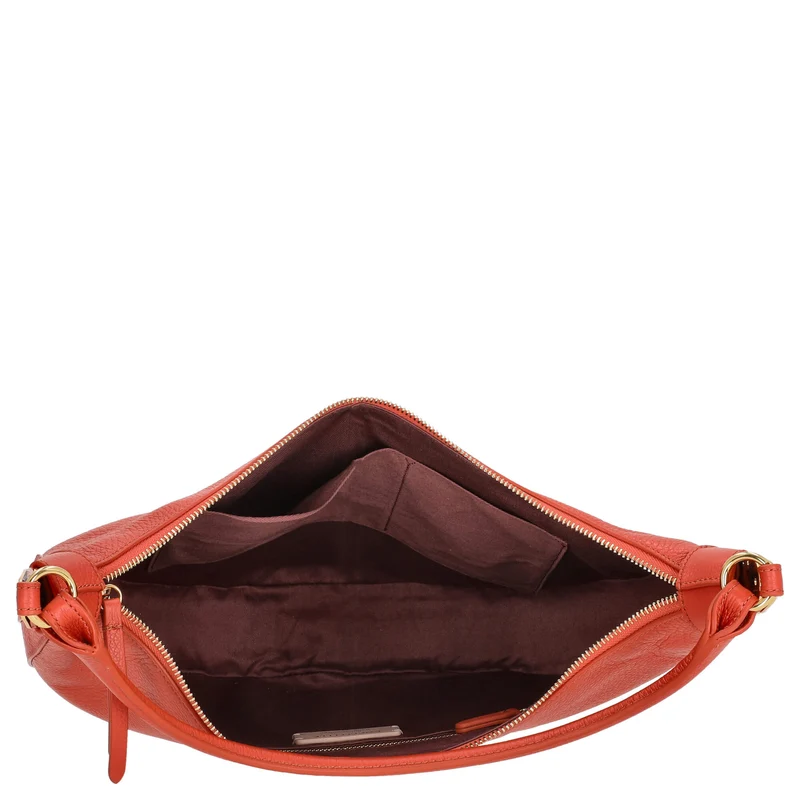 Coccinelle Sunnie - Schultertasche 35 cm (tangerine)