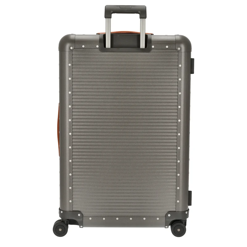 FPM Milano Bank aluminum Spinner 76 - 4-Rollen-Trolley 75 cm (steel grey)