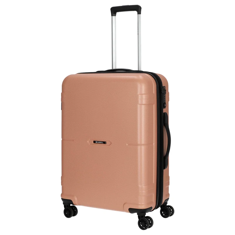 Gabol Bari - 4-Rollen-Trolley M 65 cm erw. (rosa)