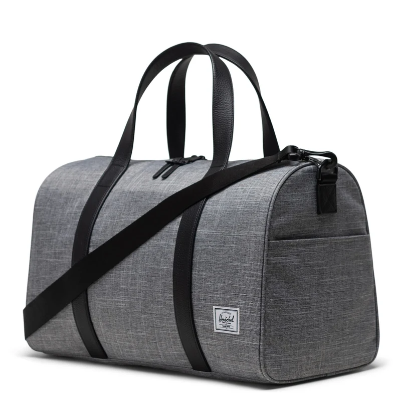 Herschel Novel Carry On - Reisetasche 13" 43.5 cm (raven crosshatch)