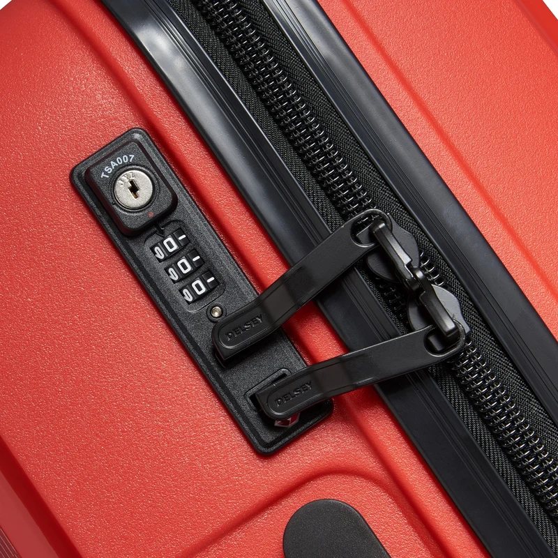 Delsey Paris Belmont Plus - 4-Rollen-Trolley 71 (rot)
