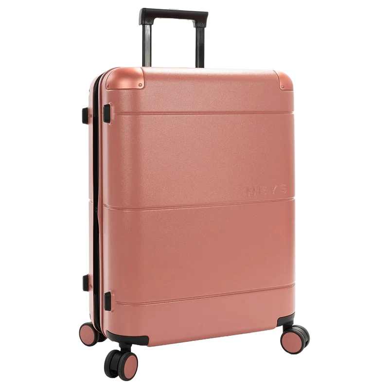 Heys Zen - 4-Rollen-Trolley M 66 cm erw. (coral)