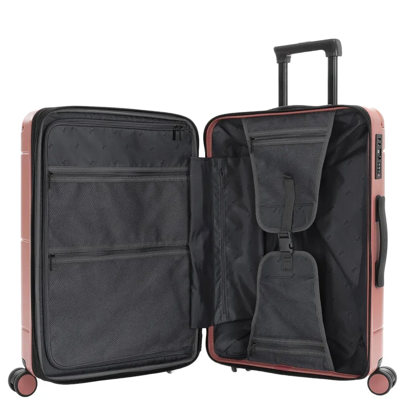 Heys Zen - 4-Rollen-Trolley M 66 cm erw. (coral)