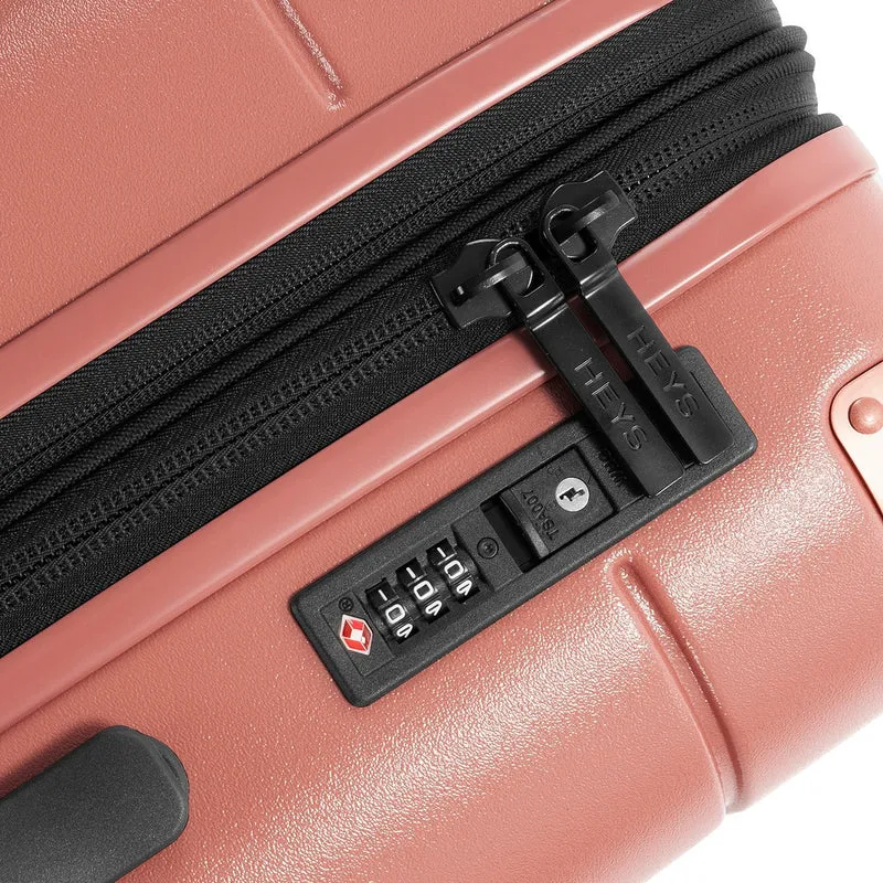 Heys Zen - 4-Rollen-Trolley M 66 cm erw. (coral)