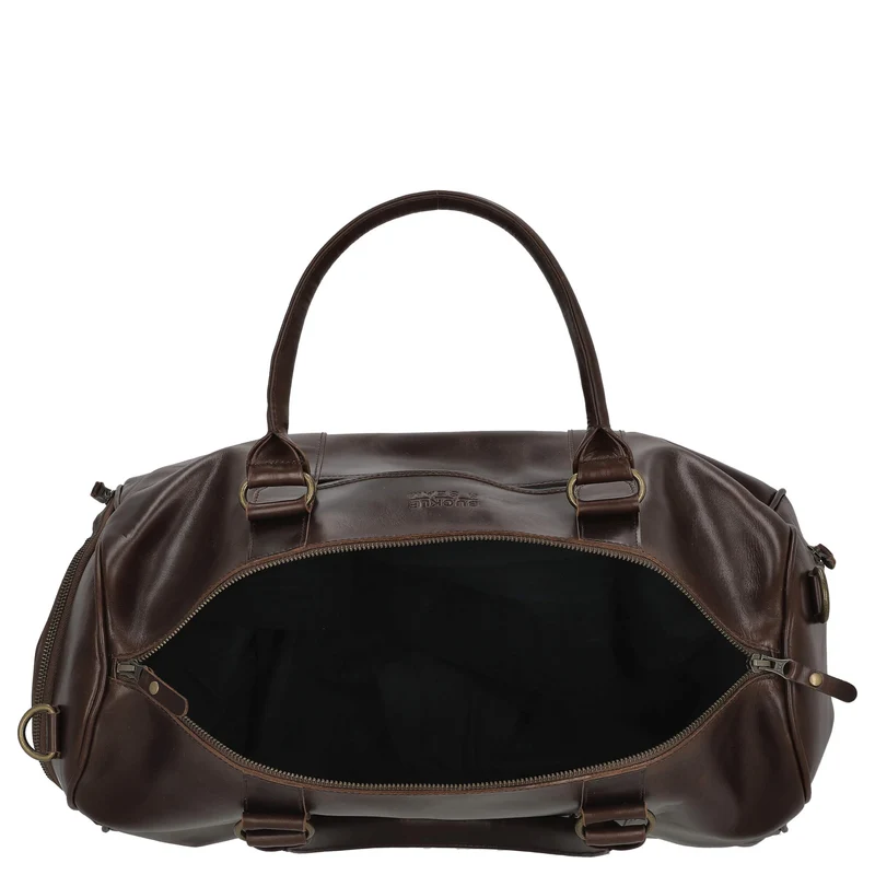 Buckle & Seam Collin - Reisetasche 48 cm (braun/blau)