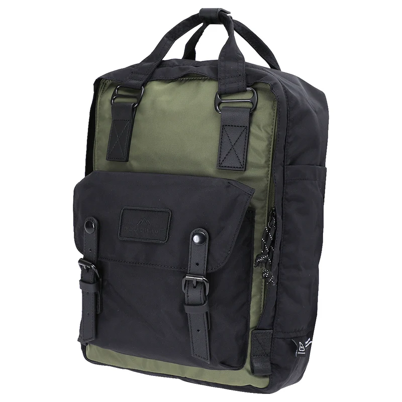 Doughnut Macaroon Go Wild 16 - Rucksack 38 cm (black x army)