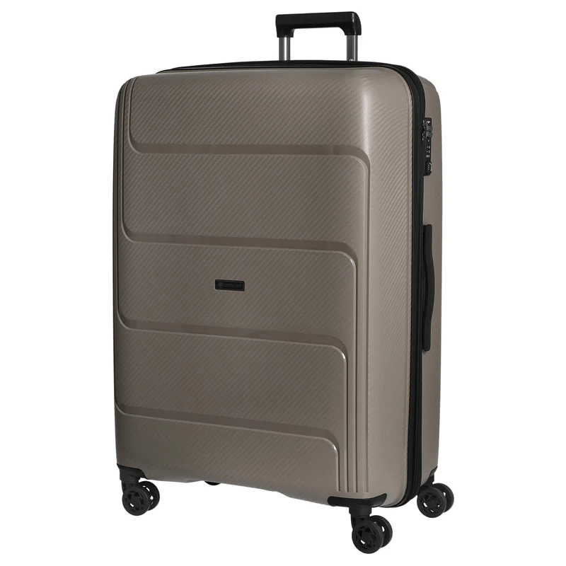 CHECK.IN St. Louis - 4-Rollen-Trolley 77 cm erw. (taupe)