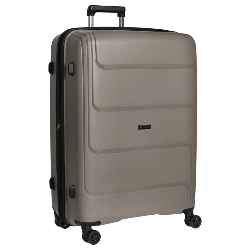 CHECK.IN St. Louis - 4-Rollen-Trolley 77 cm erw. (taupe)
