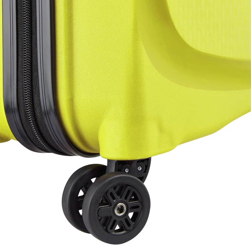 Delsey Paris Belmont Plus Slim Line - 4-Rollen-Kabinentrolley recycelt 55 cm (grün chartreuse)
