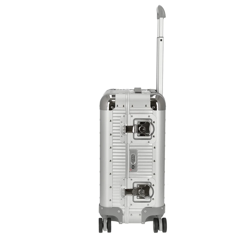 FPM Milano Bank S aluminum Spinner 53 - 4-Rollen-Kabinentrolley 53 cm (moonlight silver)