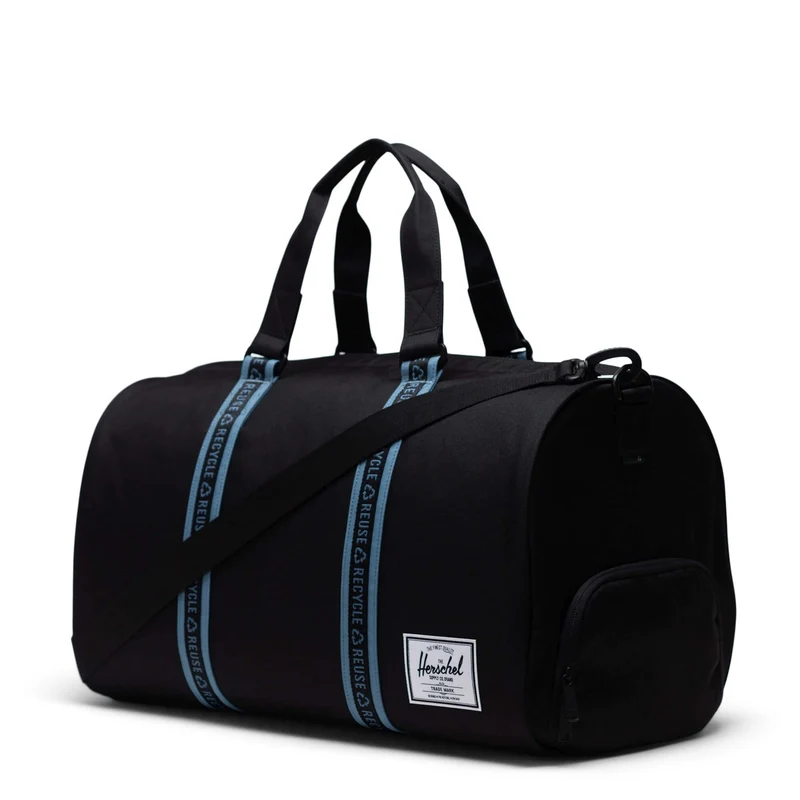 Herschel ECO Novel - Reisetasche 52 cm (black/copen blue)