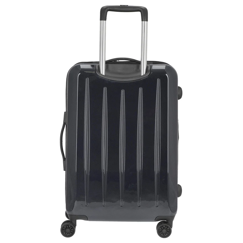 CHECK.IN London 2.0 - 4-Rollen-Trolley 67 cm (carbon blau)