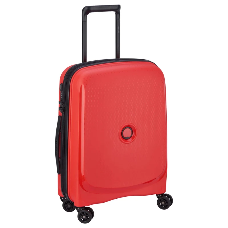 Delsey Paris Belmont Plus Slim Line - 4-Rollen-Kabinentrolley recycelt 55 cm (orange)