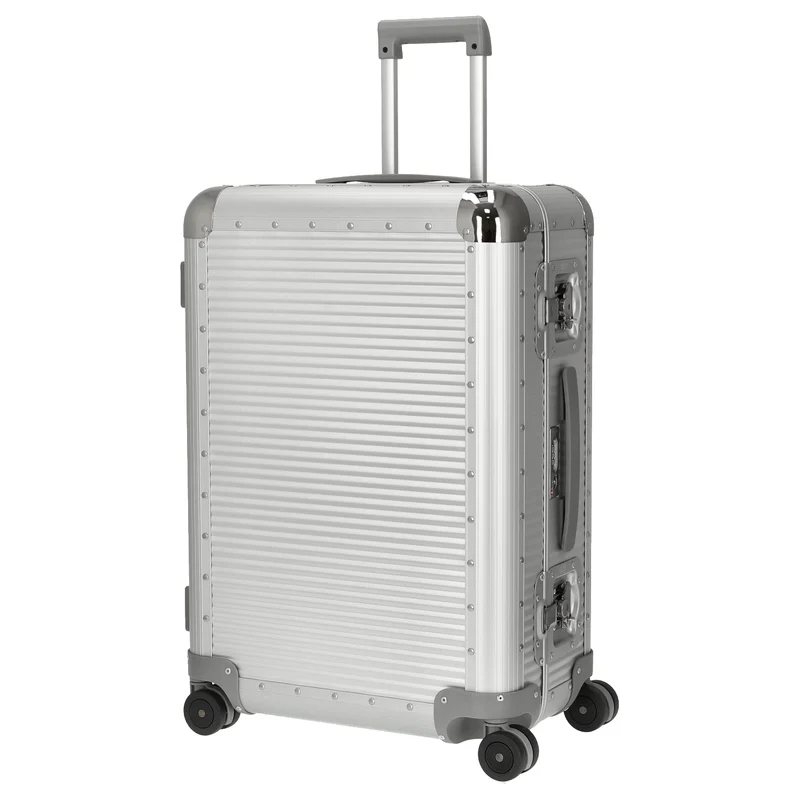 FPM Milano Bank S aluminum Spinner 68 - 4-Rollen-Trolley 66 cm (moonlight silver)