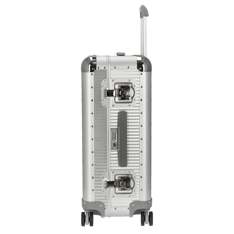 FPM Milano Bank S aluminum Spinner 68 - 4-Rollen-Trolley 66 cm (moonlight silver)
