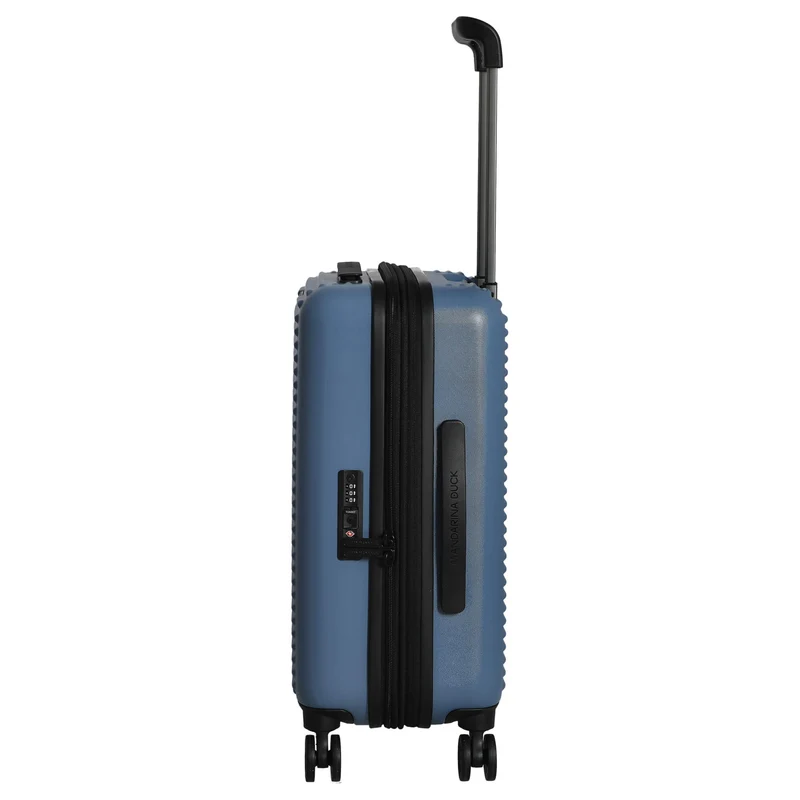 Mandarina Duck Tank Case - 4-Rollen-Trolley 55 cm erw. (china blue)