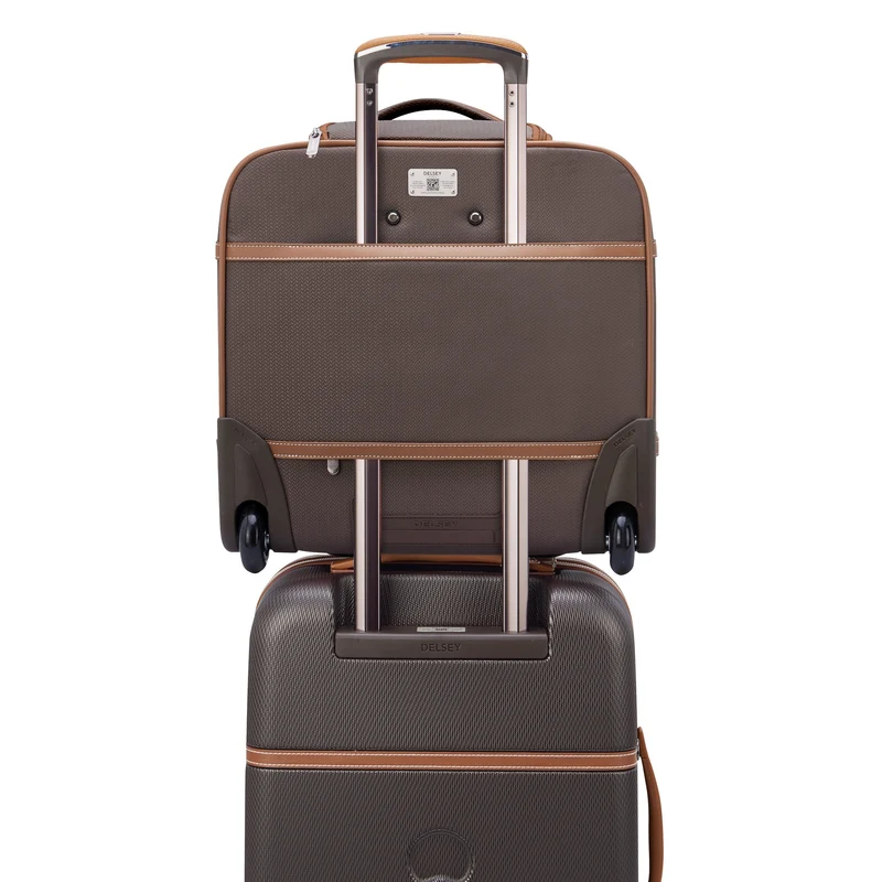 Delsey Paris Chatelet Air 2.0 (Ryanair) - 2-Rollen-Kabinentrolley 42 cm (braun)